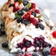 Triple Berry Meringue Roulade 10