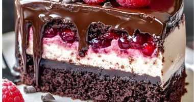 Malted Chocolate Raspberry Cake: A Decadent Celebration Dessert 12