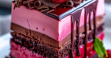 Heavenly Raspberry Chocolate Mousse Cake: A Decadent Delight 8