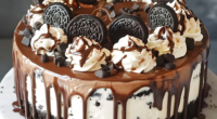 Nutella Oreo Cheesecake Drip Cake: A Decadent Dessert Delight 3