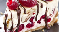 White Chocolate Raspberry Truffle Cheesecake: A Decadent Dessert Delight 3