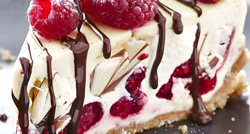 White Chocolate Raspberry Truffle Cheesecake: A Decadent Dessert Delight 1