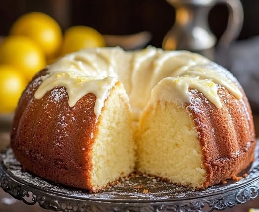 Lemon Cream Cheese Pound Cake: A Zesty, Luscious Treat 1