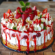 Strawberries and Cream Cheesecake Cake: A Decadent Celebration Dessert 3