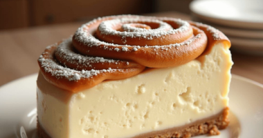 Cinnamon Roll Cheesecake Recipe 1