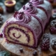 Purple Velvet Cake Roll 7