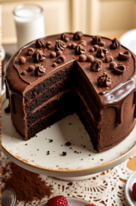 A Decadent Chocolate Cake: Straight from the Page of Matilda 7