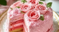 Rose Milk Cake: A Delicate and Aromatic Dessert 3