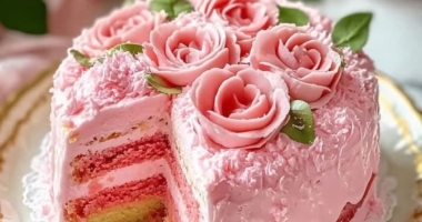 Rose Milk Cake: A Delicate and Aromatic Dessert 10