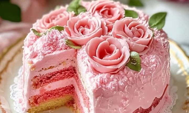 Rose Milk Cake: A Delicate and Aromatic Dessert 1