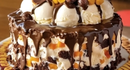 Reese’s Overload Ice Cream Sundae Cake 29