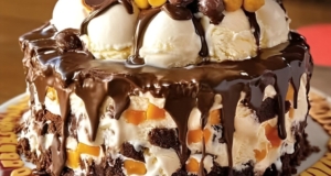 Reese’s Overload Ice Cream Sundae Cake 22