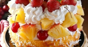 Tropical Strawberry Pineapple Shortcake: A Refreshing Summer Delight 16