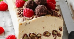 Decadent Ferrero Rocher Ice-Cream Terrine Recipe 35