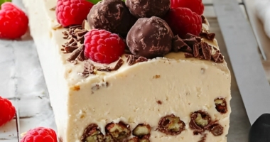 Decadent Ferrero Rocher Ice-Cream Terrine Recipe 1