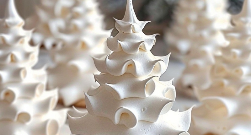 Tree Meringue Cookies: A Festive Delight for Your Holiday Table 1