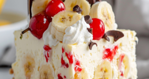 Heavenly No-Bake Banana Split Cheesecake: A Tropical Dessert Delight 14