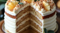 Hawaiian Carrot Pineapple Cake Recipe 3