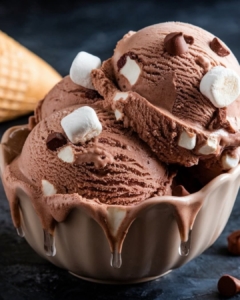 Rocky Road Ice Cream Recipe: A Creamy, Chocolate Delight with a Crunchy Twist 5