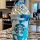 Vanilla Bean Frappuccino with a Blue Raspberry Surprise: A Sweet and Vibrant Treat 8