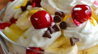 Easy Banana Split Fluff Delight: A Creamy, Fruity Summer Treat 3