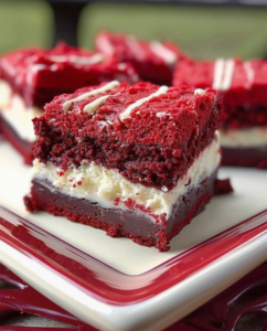 Red Velvet Cheesecake Brownies: A Dessert That Steals Hearts! 5