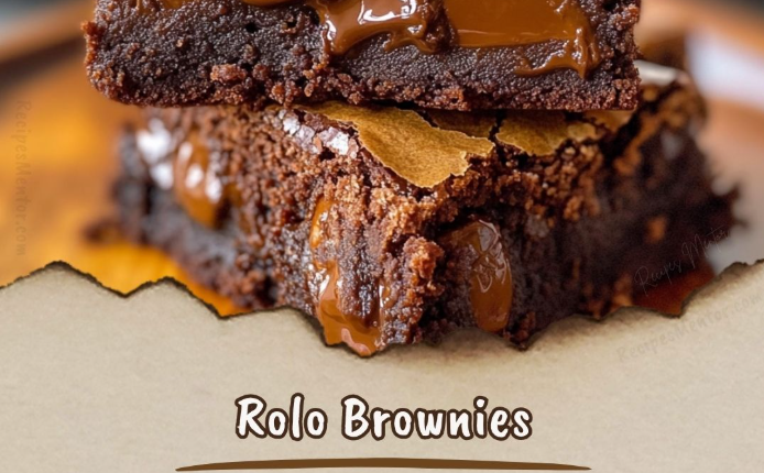 Rolo Brownies: A Gooey Chocolate-Caramel Delight 1