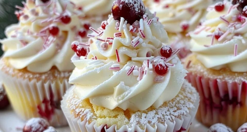 Cranberry Orange White Chocolate Cupcakes: A Sweet and Zesty Delight 1