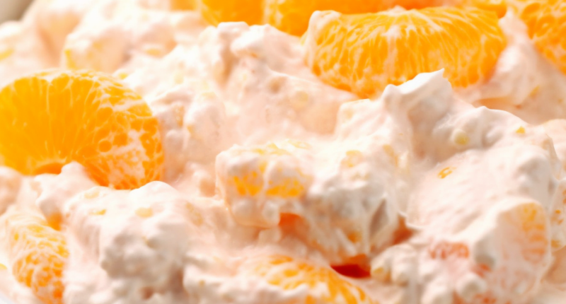 Orange Fluff Salad: A Creamy, Citrusy Delight 1