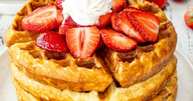 Breakfast Delight: Fluffy Belgian Waffles 3