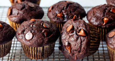 Double Chocolate Chip Muffins: The Ultimate Chocolate Indulgence 1