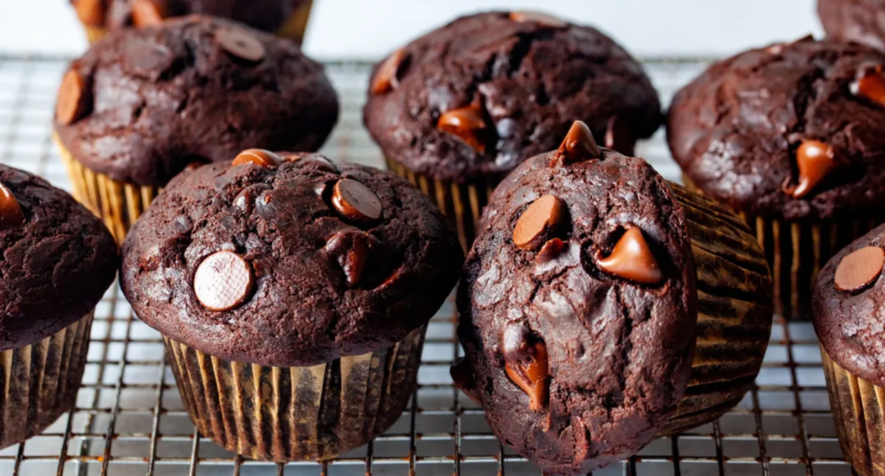 Double Chocolate Chip Muffins: The Ultimate Chocolate Indulgence 1