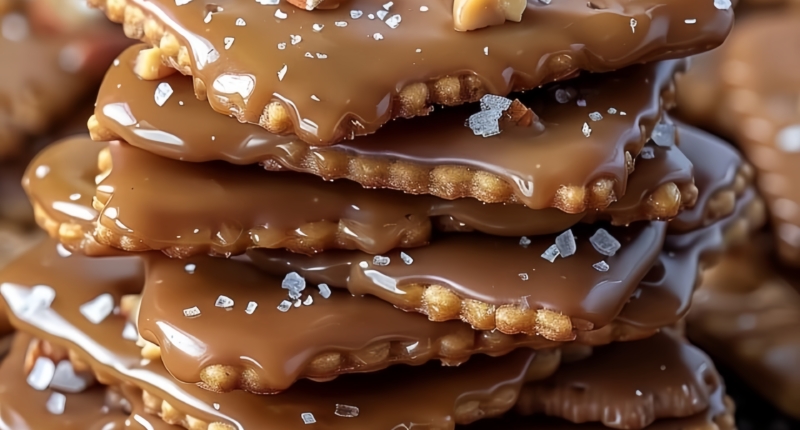 Caramel Peanut Ritz Cracker Treats: The Perfect Sweet & Salty Snack 1