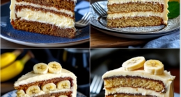 Irresistible Banana Cake with Cream Cheese Frosting 19