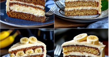 Irresistible Banana Cake with Cream Cheese Frosting 1