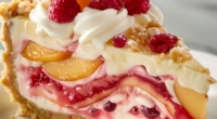 Peach Raspberry Cheesecake: A Sweet Symphony of Summer Flavors 3