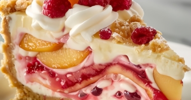 Peach Raspberry Cheesecake: A Sweet Symphony of Summer Flavors 4