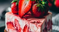 Delightful Strawberry Swirl Cheesecake: A Creamy and Fruity Indulgence 3