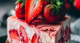 Delightful Strawberry Swirl Cheesecake: A Creamy and Fruity Indulgence 29