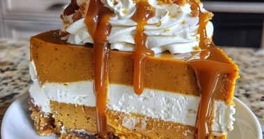 Decadent Pumpkin Caramel Cheesecake Layer Cake: A Perfect Fall Treat! 1