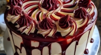 Red Velvet Nutella Swirl Cake: The Perfect Decadent Dessert 3