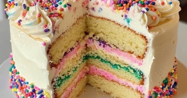 Funfetti Cake Recipe 1