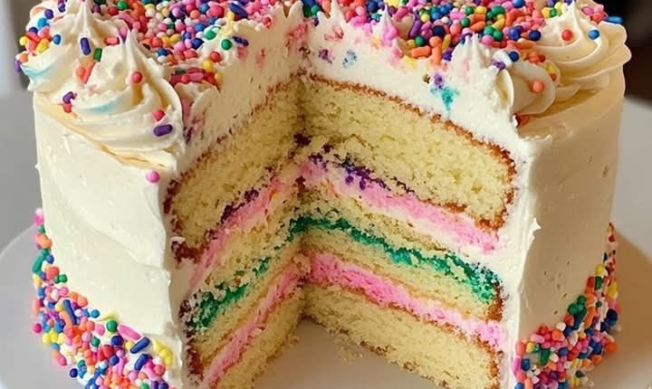 Funfetti Cake Recipe 1