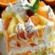 No Bake Orange Pineapple Swirl Cheesecake 18